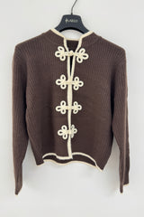 Cardigan Japan Marrone