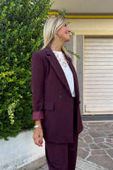 Blazer Ginevra Prugna