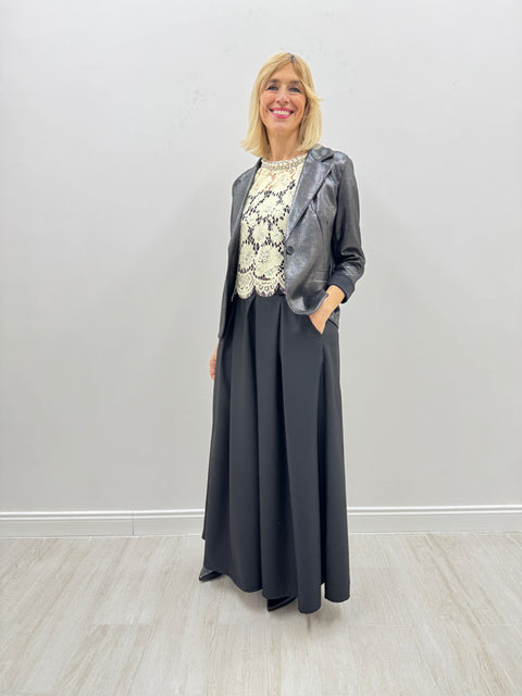 Blazer Ambra Glitter Nero