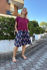 Sea Blue Bermuda Shorts