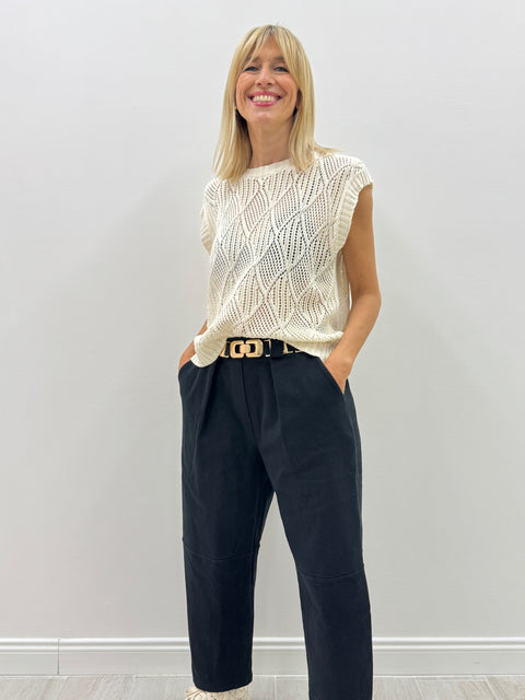 Cream Samy Vest