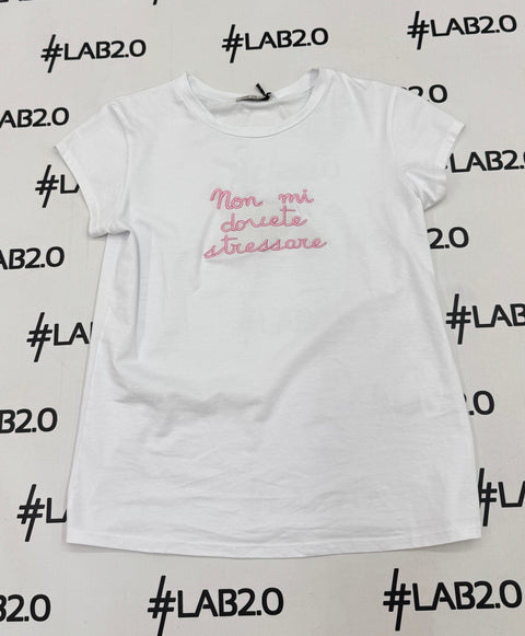 T-Shirt Stress Bianca