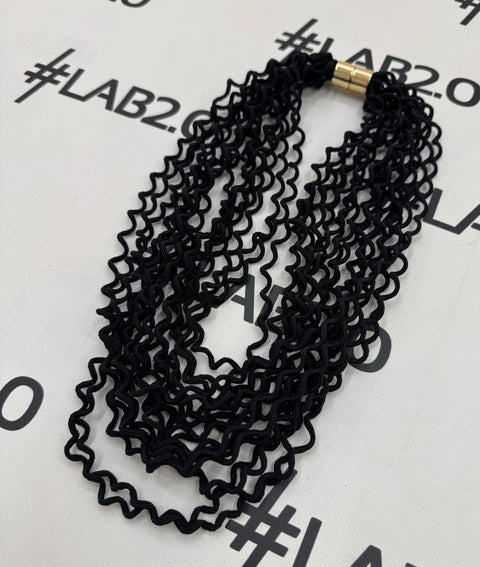 Collana Gemma Nero