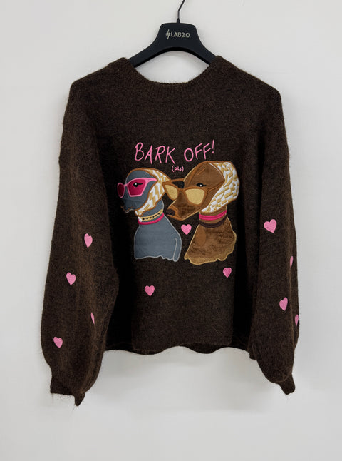 Maglione Cathrine Marrone
