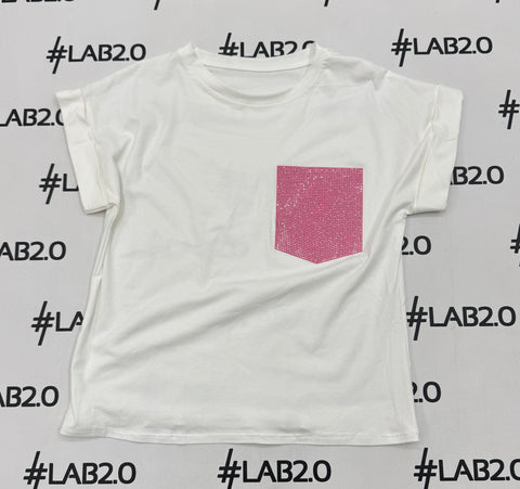T-Shirt Taschino Bianca