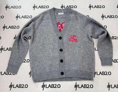 Cardigan Amour Grigio