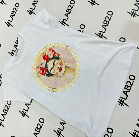 T-Shirt Frida Rosa