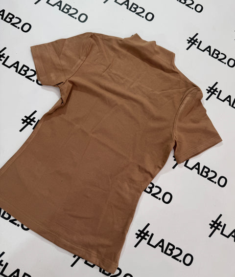 Basic Colletto Camel