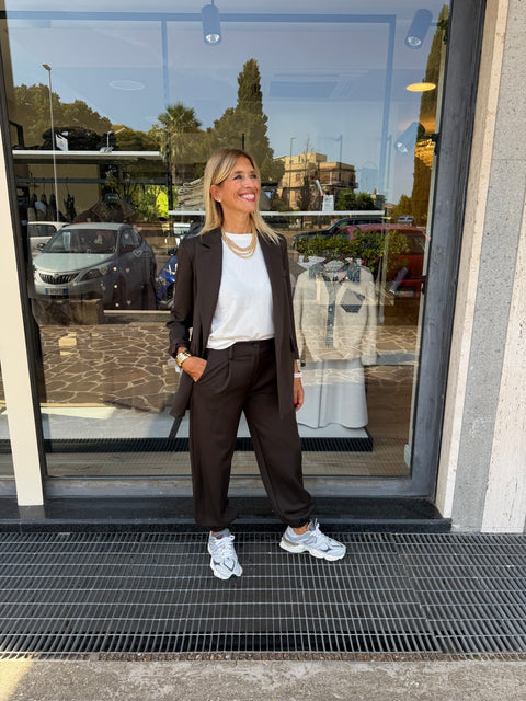 Blazer Ginevra Marrone