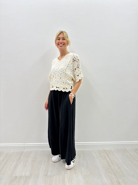Serena Black trousers