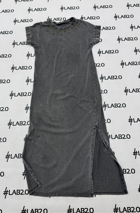 Abito Sibilla Grigio Delavè