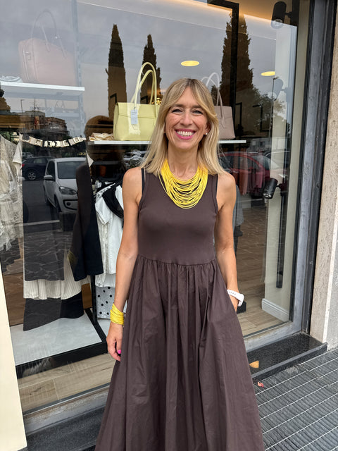 Brown Angela Dress