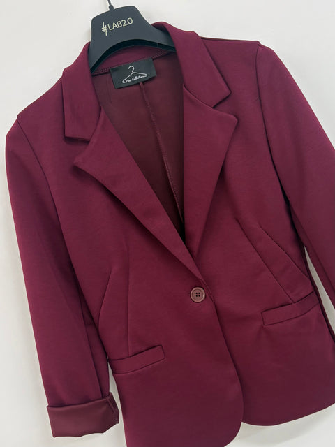 Blazer Ambra Bordeaux