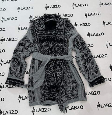 Cardigan Bandana Grigio