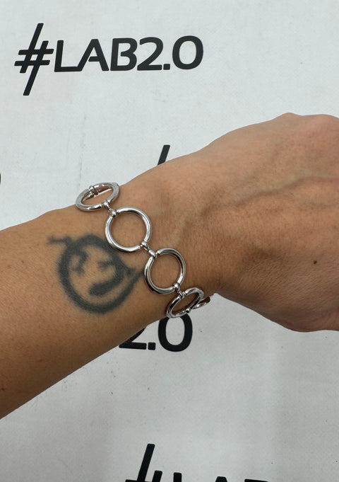 Bracciale Cerchi Argento