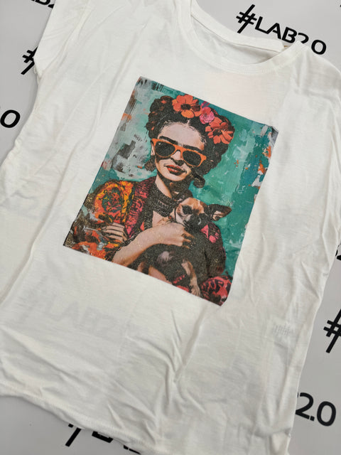 T-shirt Frida Colors