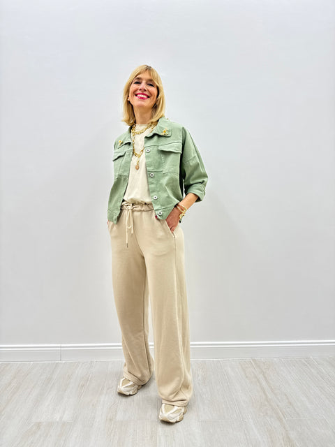 Pantalone tuta Pia Beige