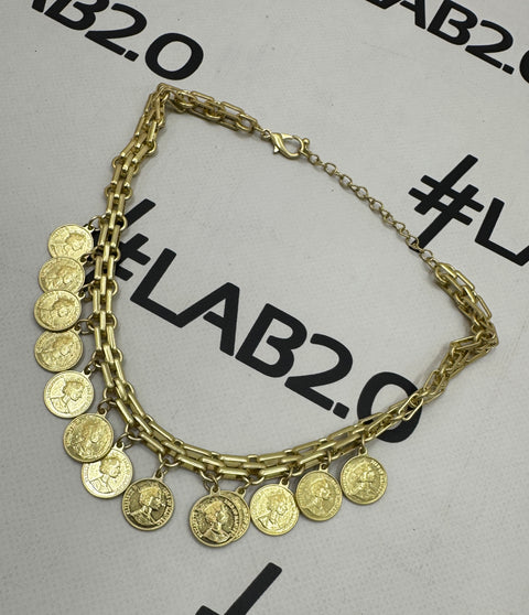 Medallion necklace