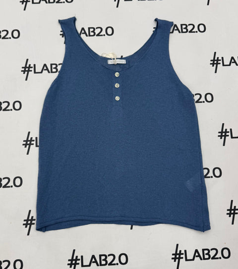 Camiseta de tirantes Cindy Azul aviación