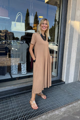 Desire Camel Dress