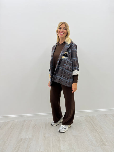 Blazer City Azzurro