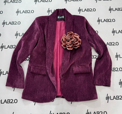Outfit Velvet Prugna