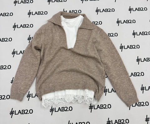 Maglione Clotilde Beige