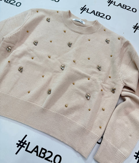 Maglione Celine Panna