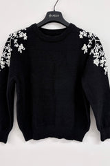 Pull Noir Élégant