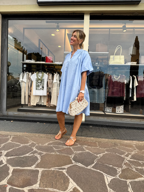 Abito Taormina Celeste