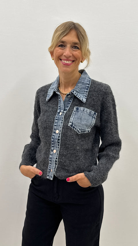 Diletta Anthracite Sweater