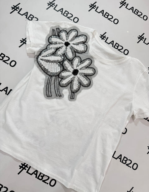 T-shirt Letizia Bianca