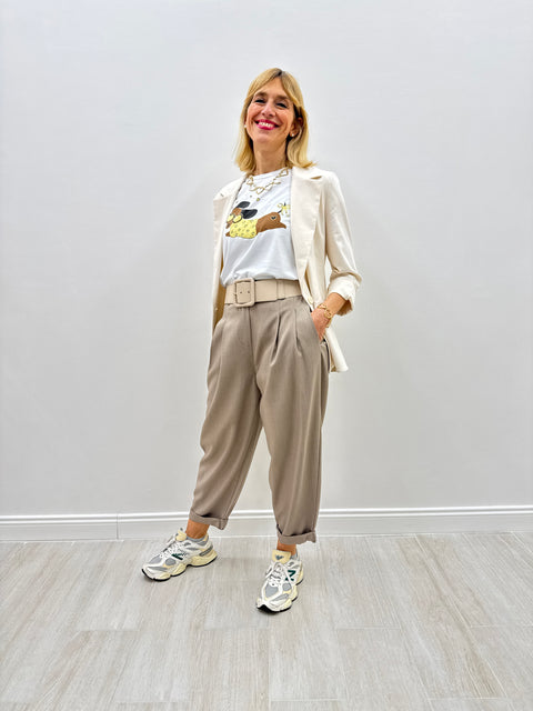 Moon Spring Cream Blazer