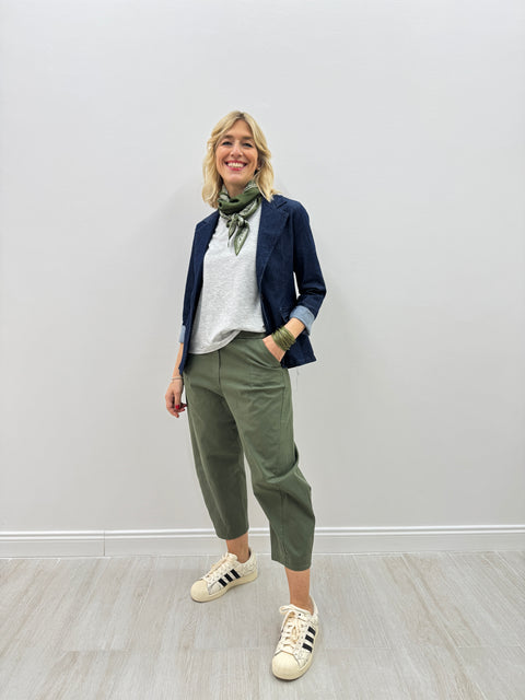 Pantalone  Ada COTTON Militare