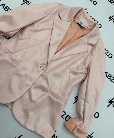 Blazer Ambra Glitter Rosa