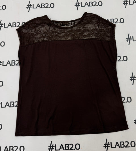 Camiseta Selma marrón