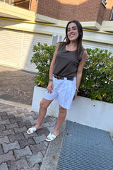Camiseta de Tirantes Lola Marrón