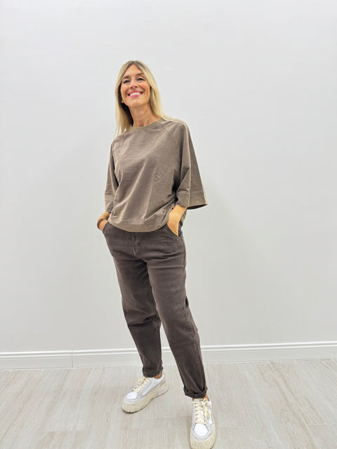 Sweat-shirt Fabiana Marron
