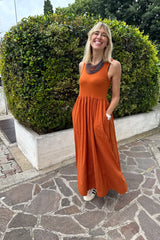Abito Angela Ruggine