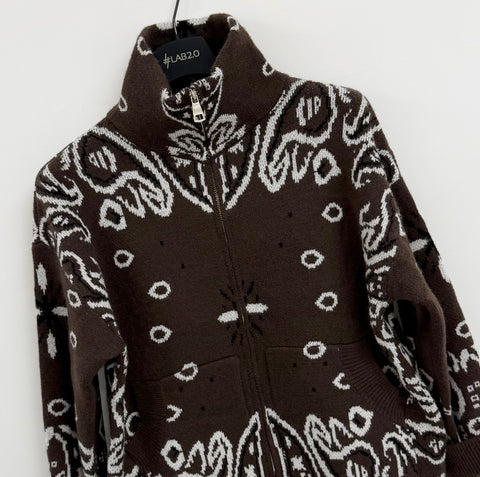 Maglione Bandana Marrone