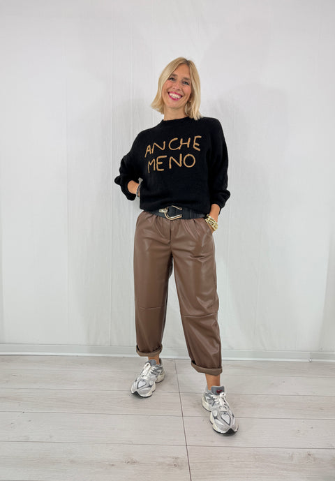 Maglione Anche Meno Nero