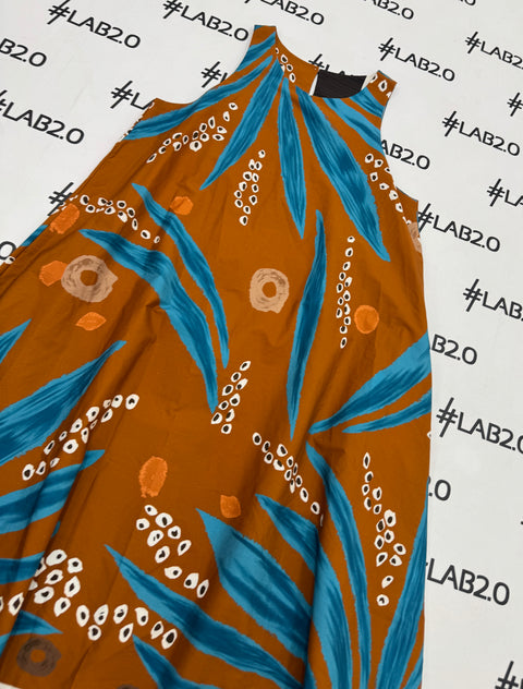 Vestido Gisella color óxido