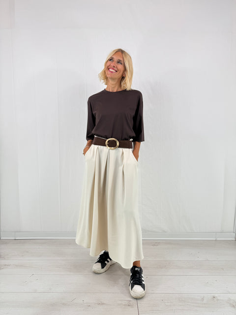 Maglietta Bea Marrone