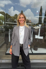 Blazer Ginevra Jess Grigio