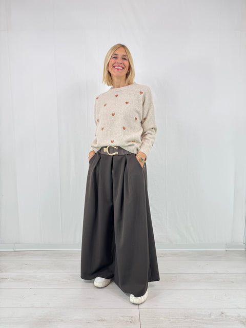 Maglione Atena Panna