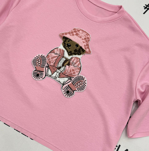 Maglietta  Pink Bear