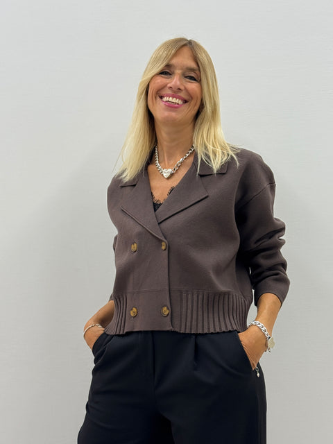 Giacca Charlotte Marrone