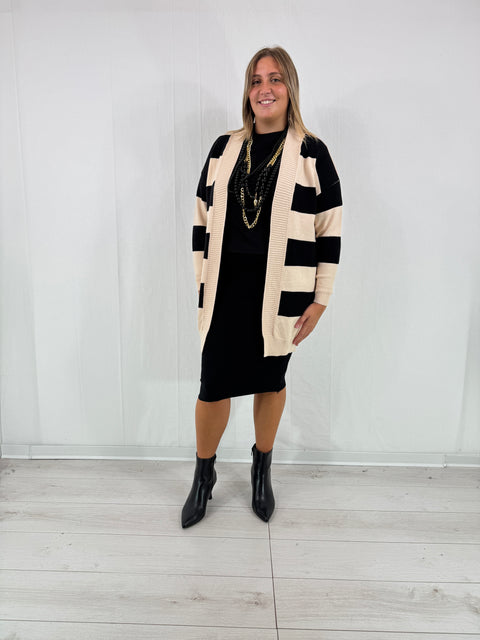 Cardigan Big Stripes