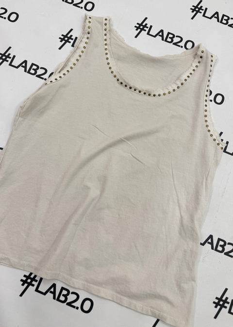 Camiseta de Tirantes Lola Beige