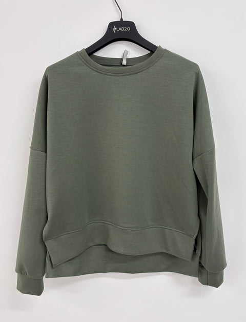 Rhianna Military Green Sweatshirt